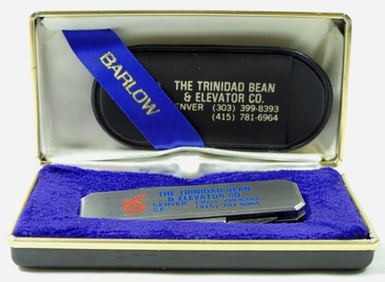 TRINIDAD BEAN/ELEVATOR CO POCKET KNIFE