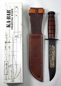 1942 KA-BAR FIGHTER KNIFE