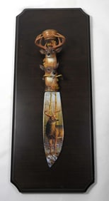 DEER STYLE DECORATIVE DISPLAYED KNIFE