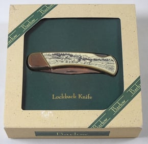 BARLOW MOOSE/SHEEP DESIGN POCKET KNIFE