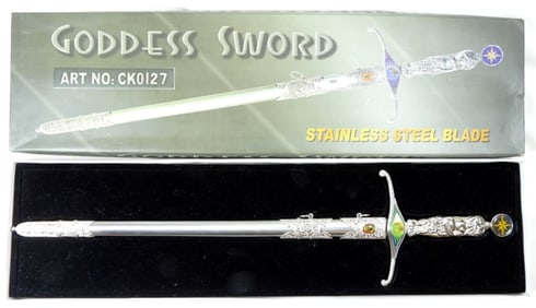 GODDESS SWORD IN ORIGINAL BOX
