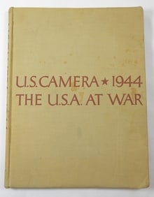 U.S. CAMERA 1944 USA AT WAR BOOK