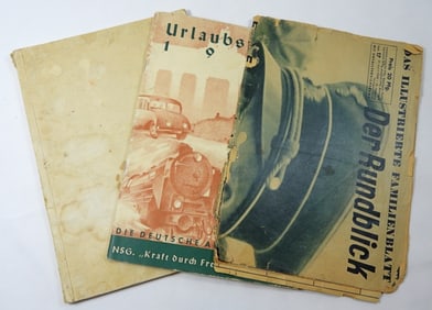 1937 URLAUBSREIFEN BOOK, HITLER BOOK,