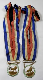 (2) FRATELLANZA MEDALS