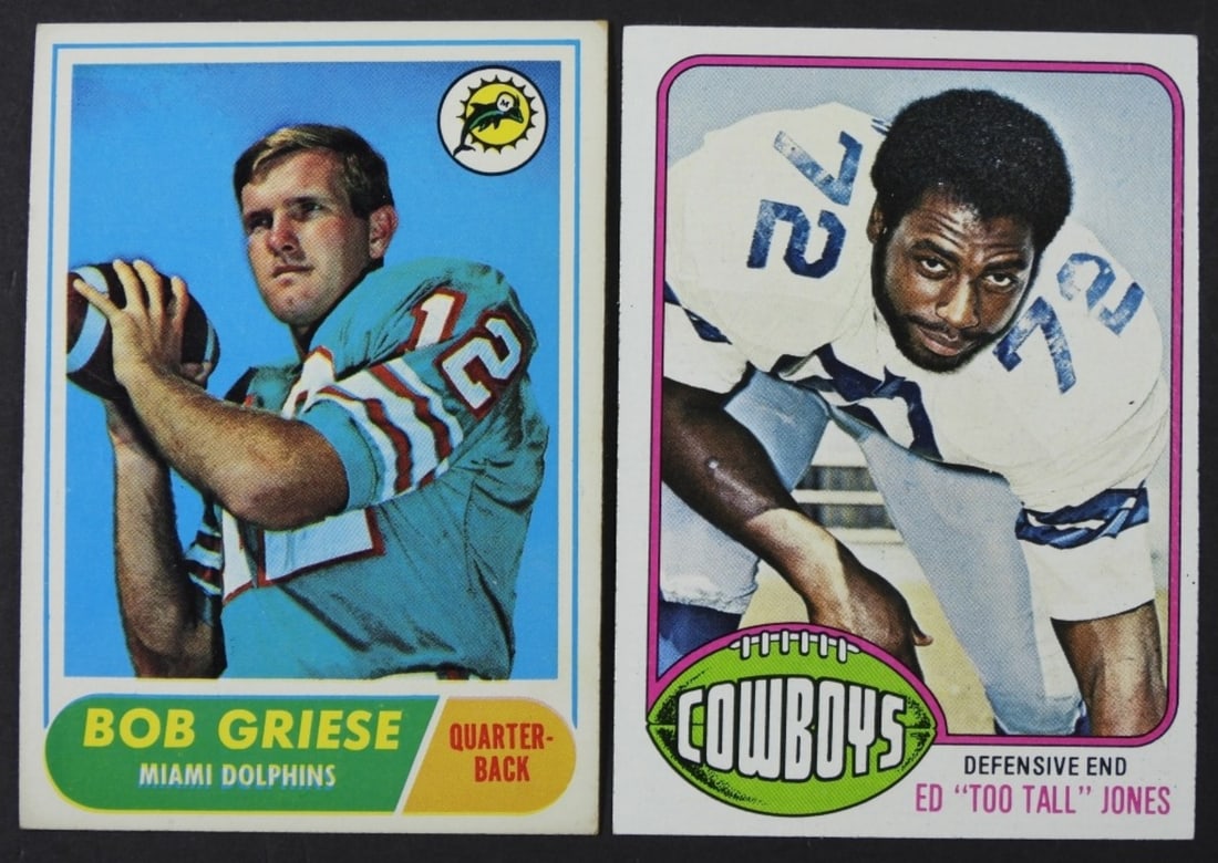 TOO TALL JONES & BOB GRIESE (R)FOOTBALL (1 of 2)