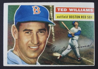 1956 TOPPS #5 TED WILLIAMS