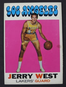 1971/72 TOPPS #50 JERRY WEST
