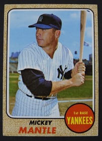 1968 TOPPS #280 MICKEY MANTLE