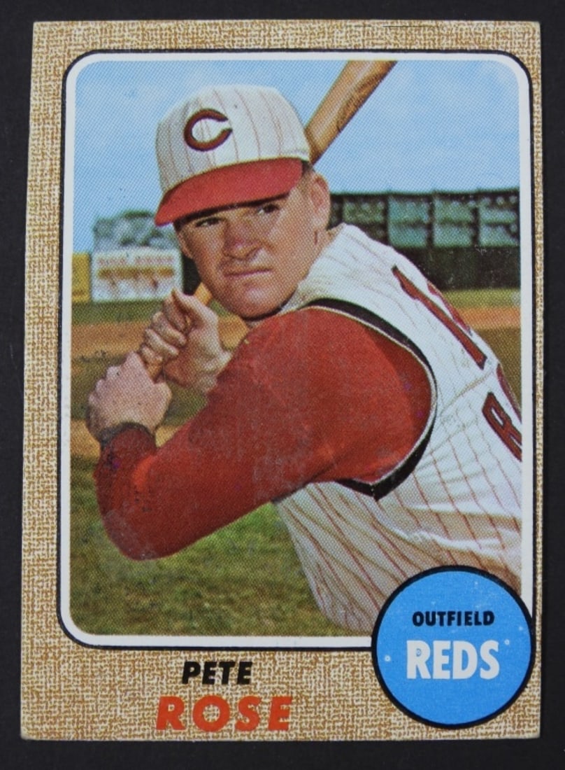 1968 TOPPS #230 PETE ROSE (1 of 2)