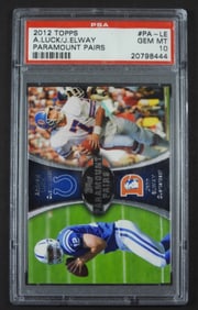 2012 TOPPS A.LUCK/J.ELWAY PSA 10