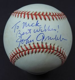 UNIDENTIFIED SIGNED BASEBALL