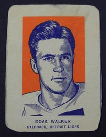 1952 WHEATIES #NNO DOAK WALKER