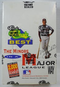 1991 CLASSIC BEST THE MINORS WAX BOX