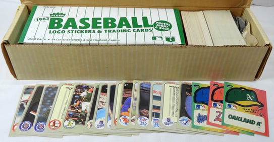 1983 FLEER VENDING BOX - SWEET!