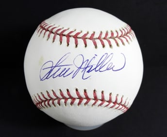 STU MILLER AUTO BASEBALL JSA COA