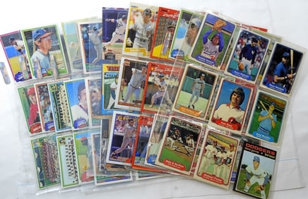 OVER 100 BASEBALL CARDS - UNSEARCHED
