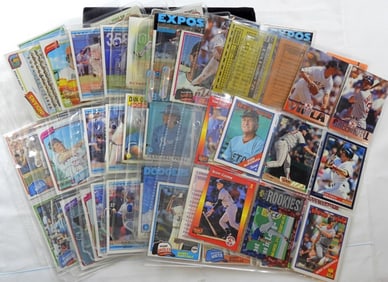 OVER 100 BASEBALL CARDS - UNSEARCHED