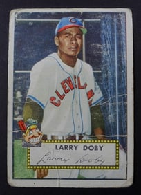 1952 LARRY DOBY TOPPS BASEBALL CARD