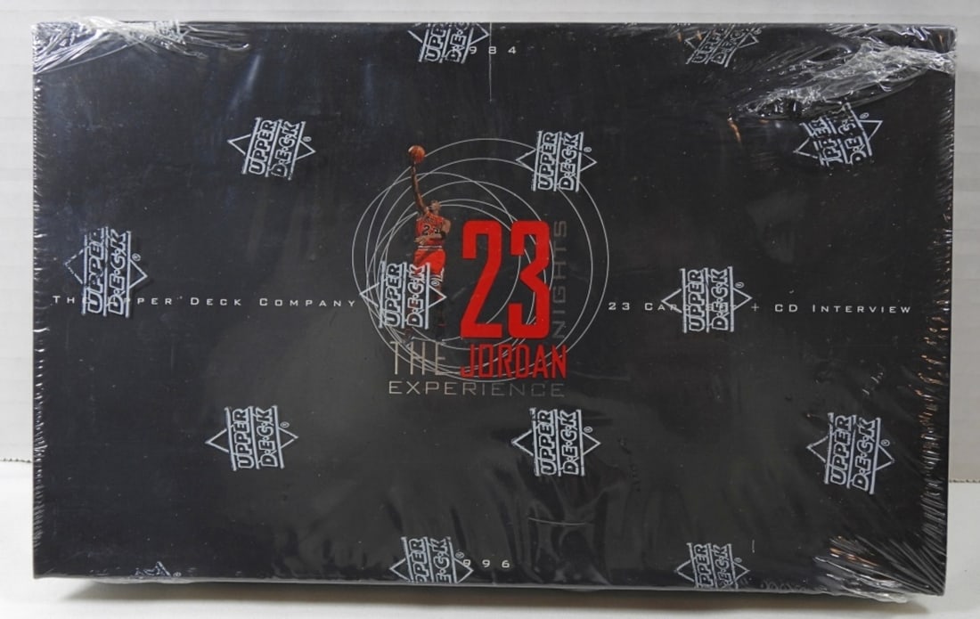 UPPER DECK THE JORDAN EXPERIENCE: 23 Nights The Jordan Expereience from the Upper Deck Company 23 cards + CD Interview - sealed