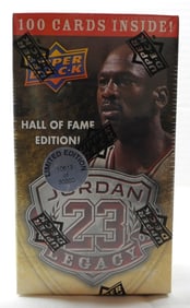 JORDAN SEALED HALL OF FAME CARD BOX