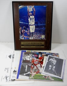 AUTOGRAPH SPORTS LOT - GALE SAYERS