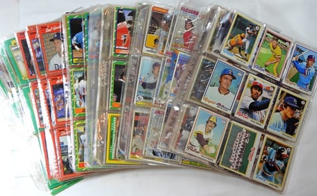 OVER 250 MIXED SPORT CARD LOT 70s-90s