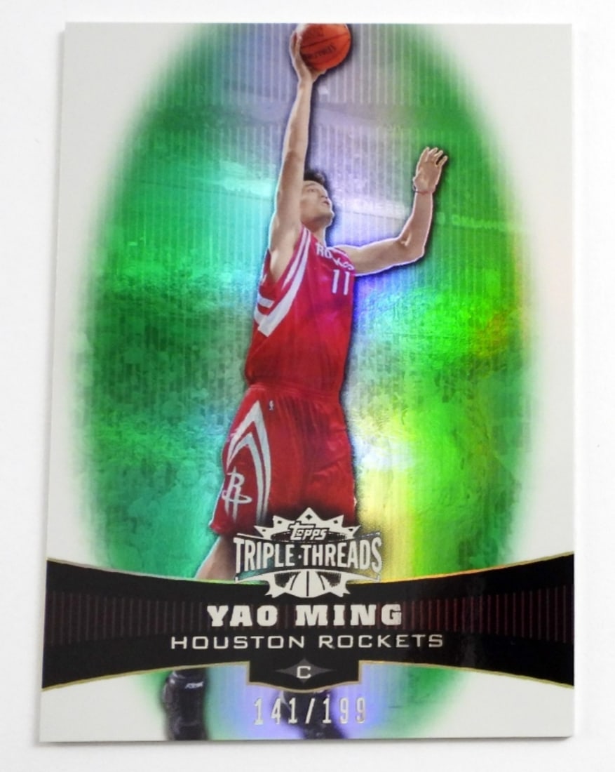 YAO MING REFACTOR TOPPS TRIPLE THREADS (1 of 2)
