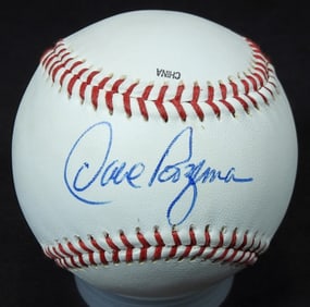 SIGNED DAVE ROZEMA BASEBALL