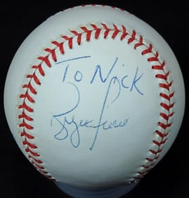 BRYCE FLORIE AUTOGRAPHED BASEBALL