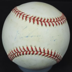 AUTOGRAPHED BARBERO GARBEY BASEBALL