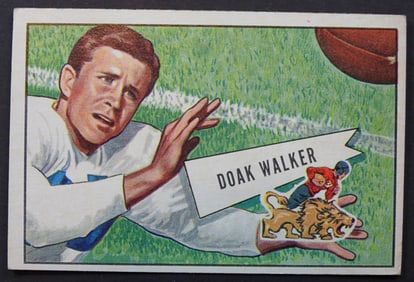 1952 BOWMAN LG #3 DOAK WALKER