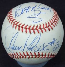 AUTOGRAPHED LANCE PARRISH BASEBALL