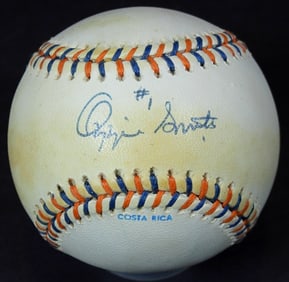SIGNED OZZIE SMITH BASEBALL JSA