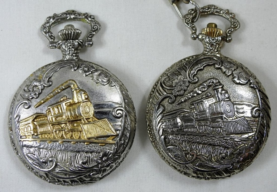 (2) Railroad Pocket Watches (1 of 4)