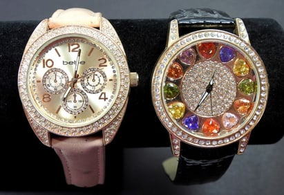 (2) FASHION LADIES FUN WATCHES