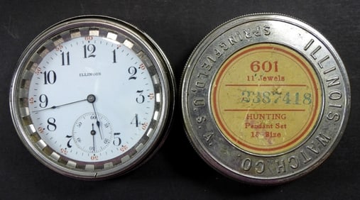 ILLINOIS WATCH CO 18 SIZE MOVEMENT