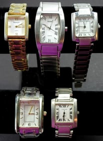 (5) MEN'S FASHION WRIST WATCHES