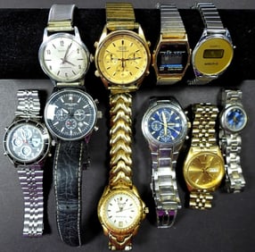 10 VARIETY MENS WATCHES