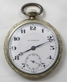 LA FAYETTE OPENFACE POCKET WATCH