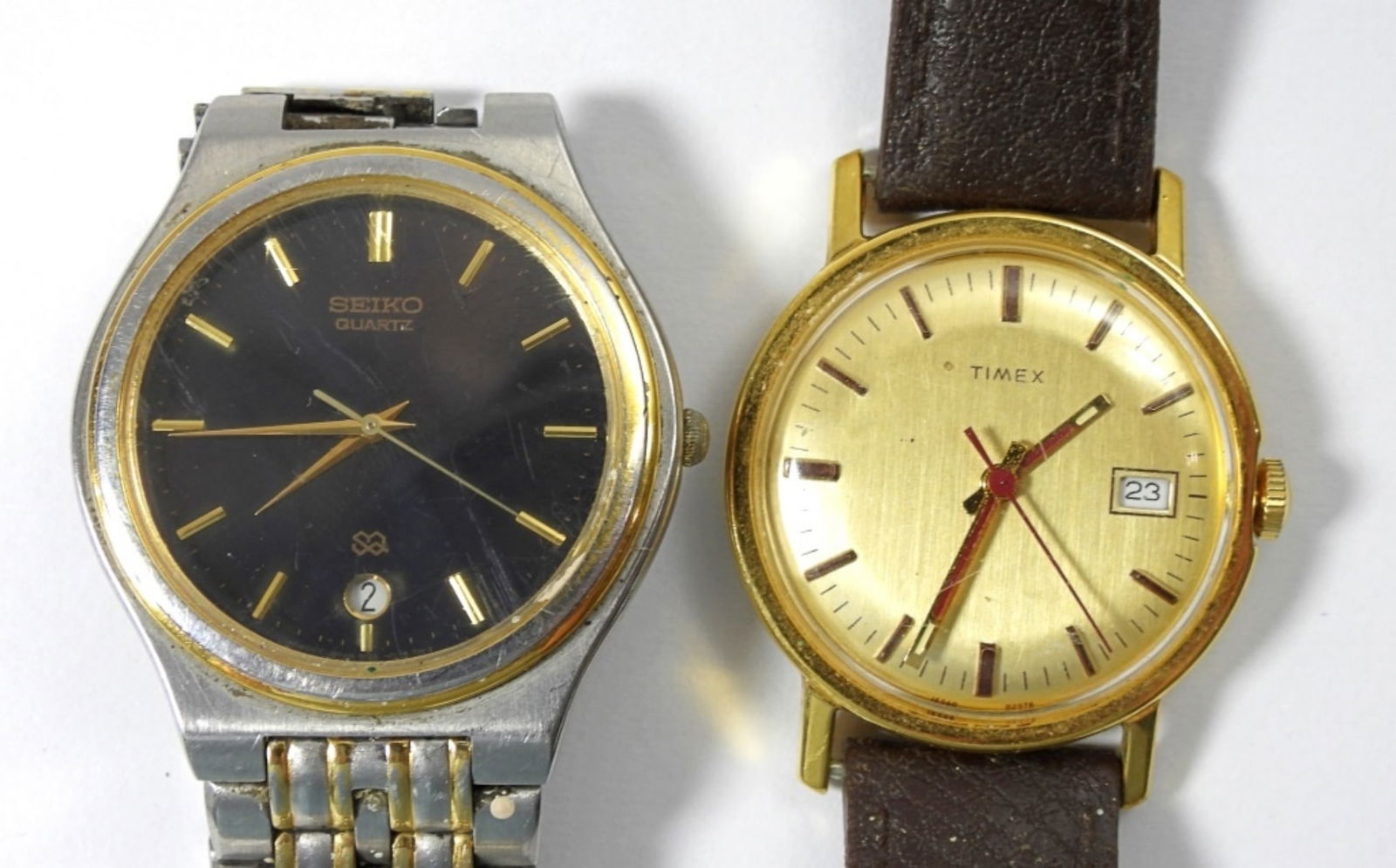 VINTAGE TIMEX & SEIKO WRIST WATCHES (1 of 2)