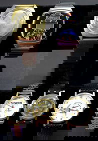 (5) ASSORTED AUTOMOTIVE WATCHES