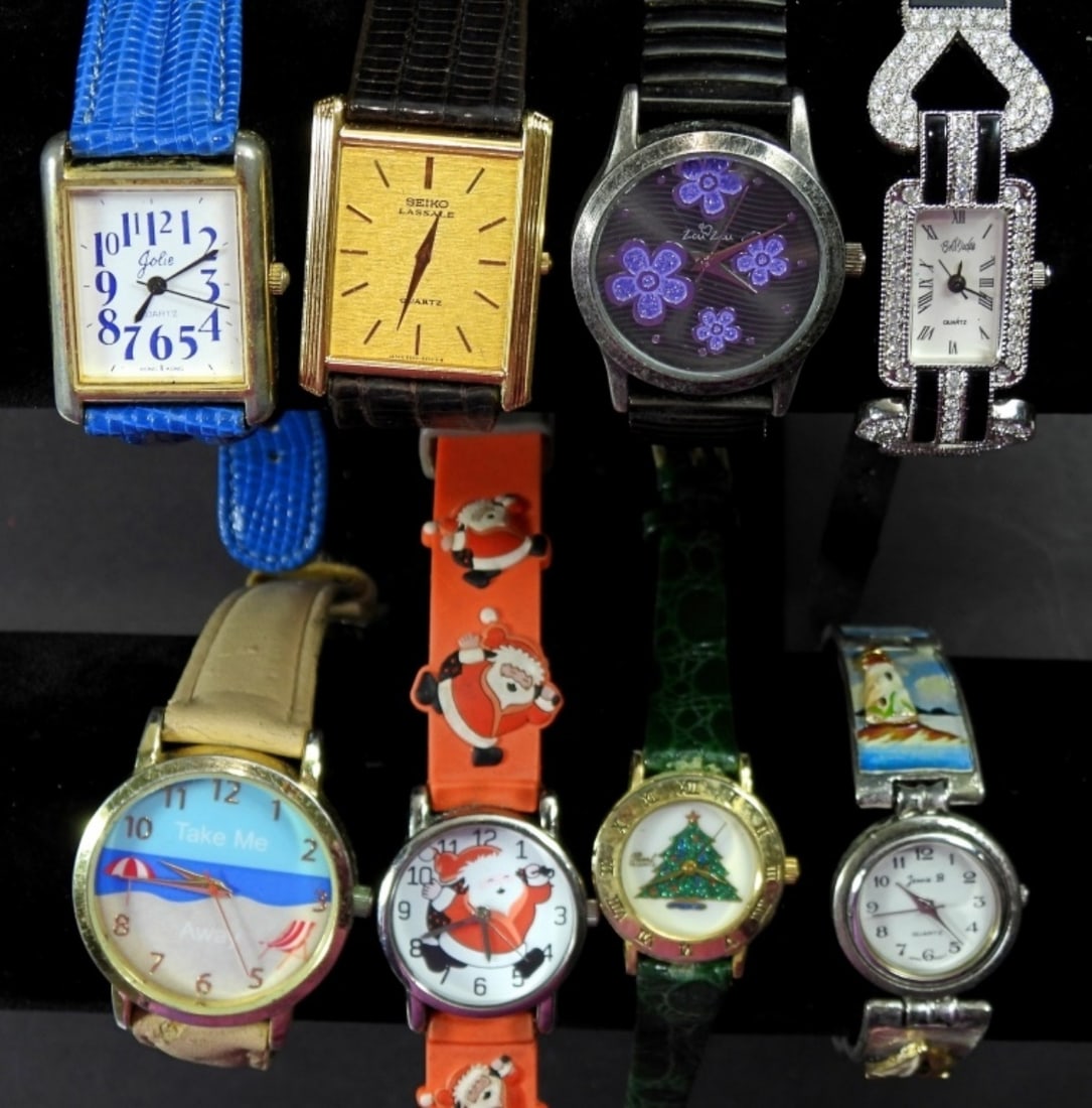 (8) ASSORTED LADIES NOVELTY WATCHES (1 of 3)