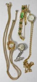 (4) VINTAGE LADIES WATCH LOT