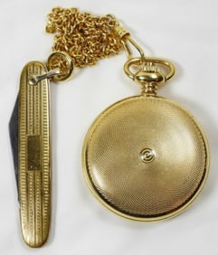 EVER SWISS 17 JEWELS POCKET WATCH