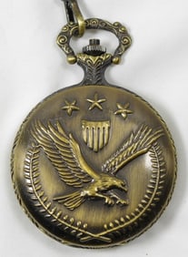 US HALF DOLLAR POCKET WATCH