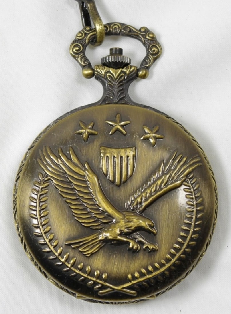 US HALF DOLLAR POCKET WATCH (1 of 3)