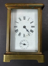 ANTIQUE MANTLE CLOCK for REPAIR