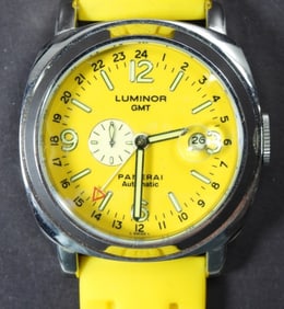 YELLOW OFFICINE PANERAI WATCH