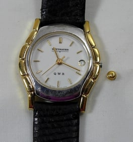 LEATHER BAND WITTNAUER WATCH