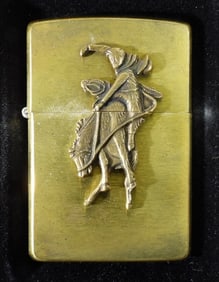 1994 SEALED MARLBORO RIDING BULL ZIPPO